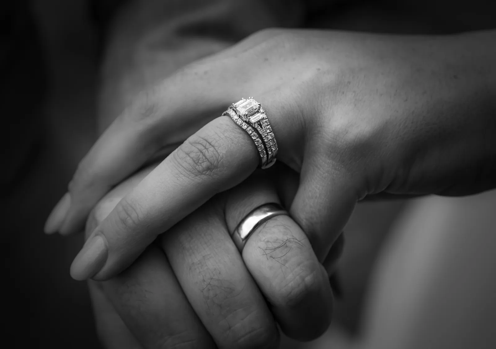 Wedding rings at Merrydale Manor